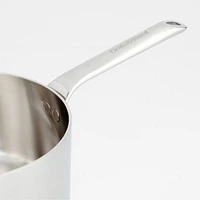 Crate & Barrel EvenCook Core ® 3.5 Qt. Stainless Steel Saucepan with Lid
