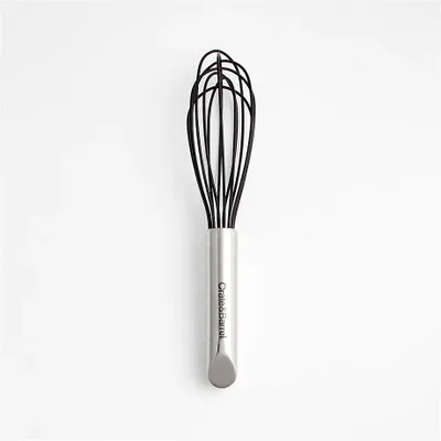 Crate & Barrel Silicone and Stainless Steel 8" Whisk