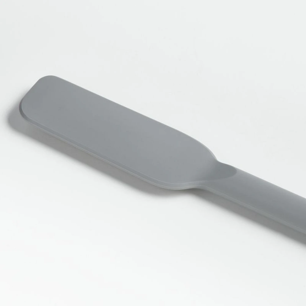 Crate & Barrel Grey Silicone Jar Scraper