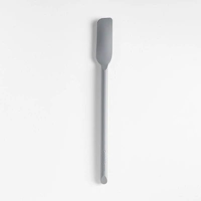 Crate & Barrel Grey Silicone Jar Scraper