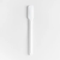 Crate & Barrel White Silicone Jar Scraper