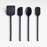 Crate & Barrel Black Silicone Utensils