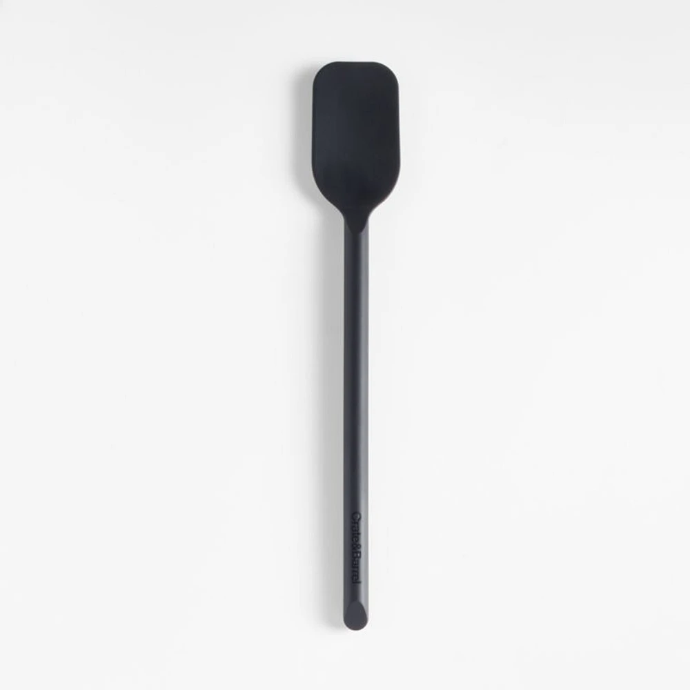 Crate & Barrel Black Silicone Spoonula