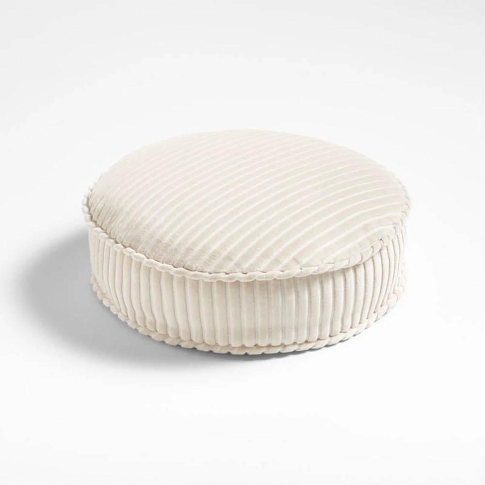 Creste 14 Ivory Pillbox Throw Pillow by Athena Calderone