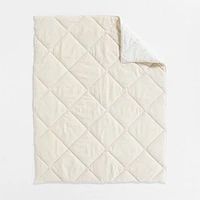 Aire Cotton Crinkle Matelasse Calm Beige Twin/Twin XL Comforter