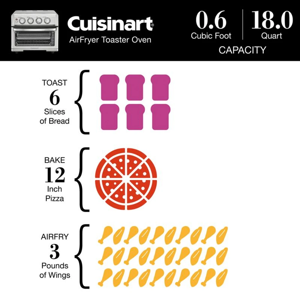 Cuisinart ® AirFryer Toaster Oven with Grill