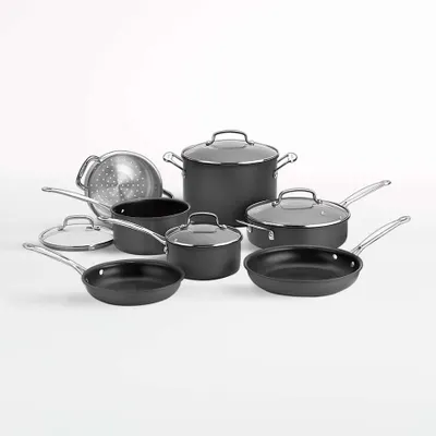 Cuisinart ® Chef's Classic™ 11-Piece Hard-Anodized Non-Stick Cookware Set