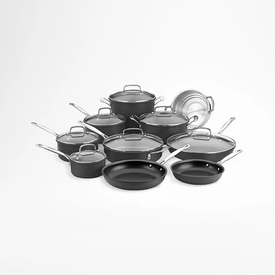 Cuisinart ® Chef's Classic ™ 17-Piece Hard-Anodized Non-Stick Cookware Set