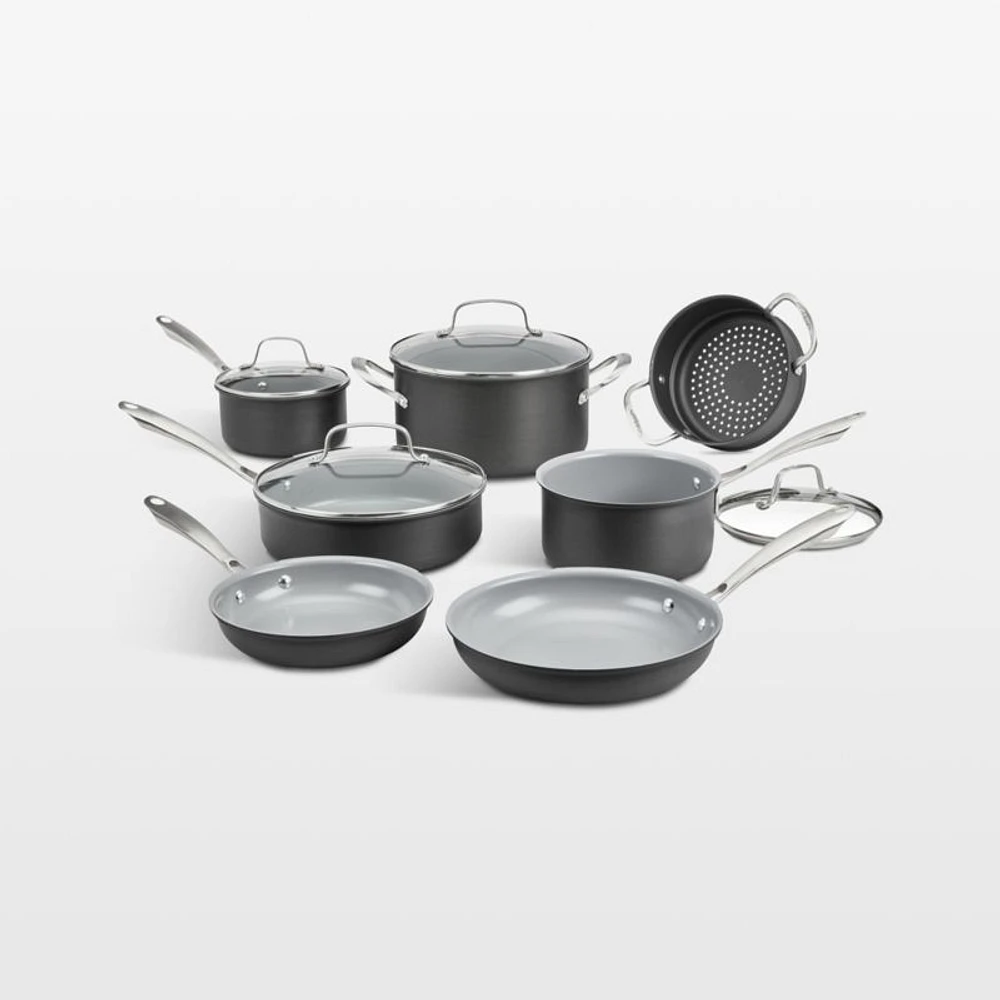 Cuisinart ® GreenGourmet ® Complete™ Recycled 11-Piece Cookware Set