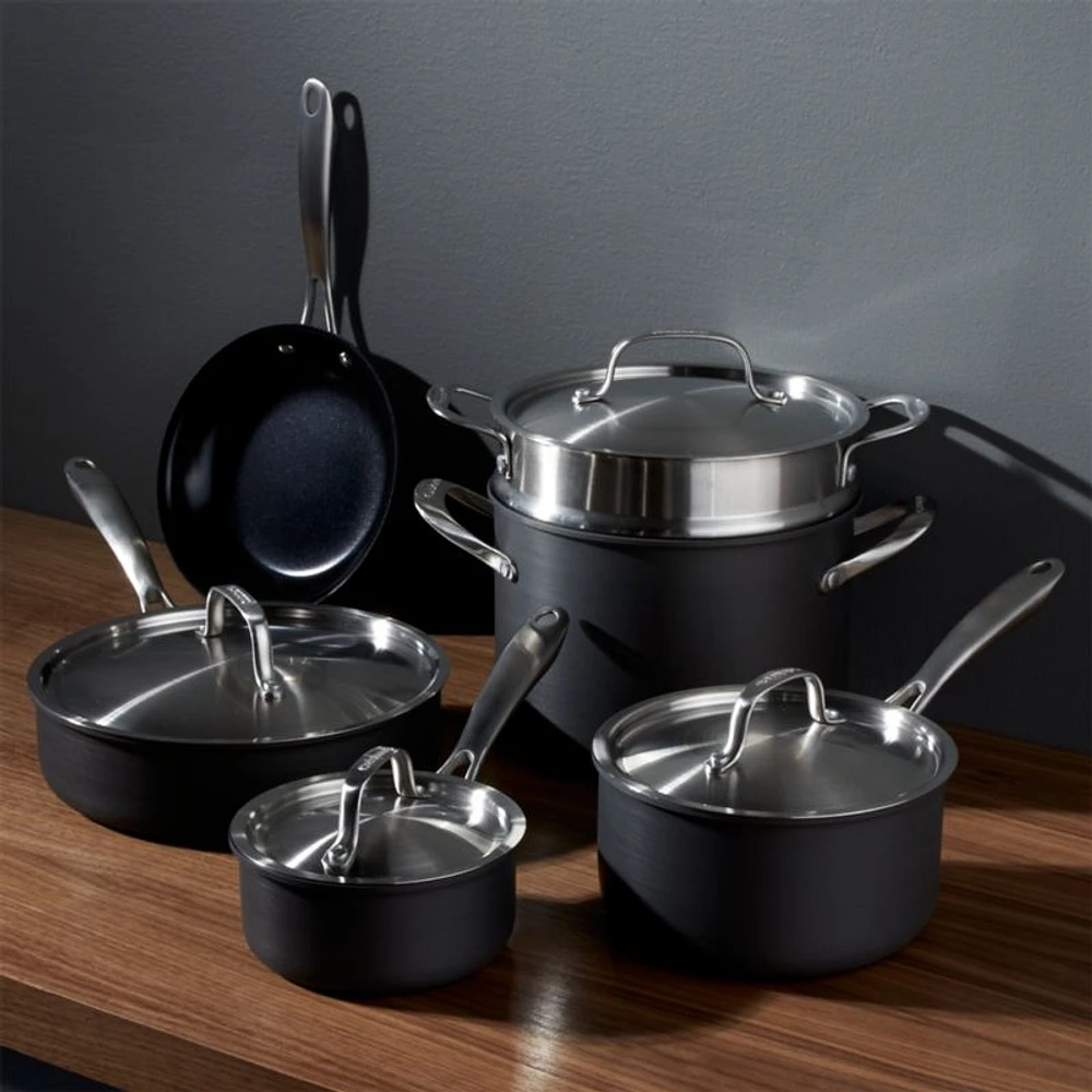 Cuisinart ® GreenGourmet™ 10-Piece Hard-Anodized Non-Stick Cookware Set