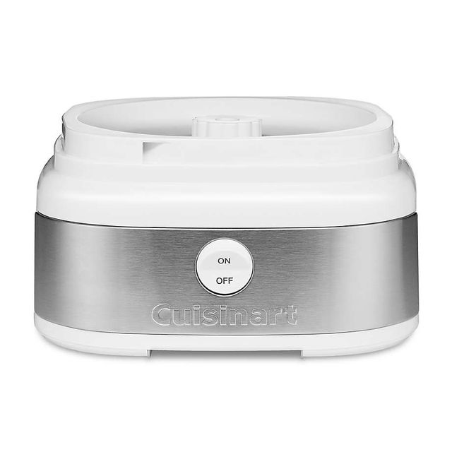 Crate&Barrel Cuisinart ® Pure Indulgence ™ 2-Quart Frozen Yogurt, Sorbet  and Ice Cream Maker