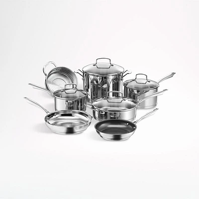 Cuisinart ® Professional Series ™ 11-Piece Stainless Steel Cookware Set