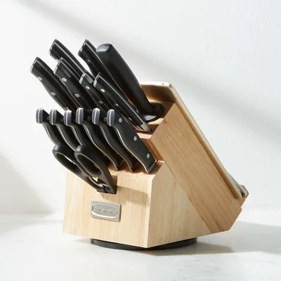 Cuisinart ® 15-Piece Knife Set with Rotating Cutlery Block and Tablet Stand