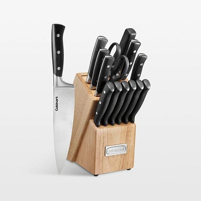 Cuisinart ® Triple Rivet 15-Piece Knife Block Set