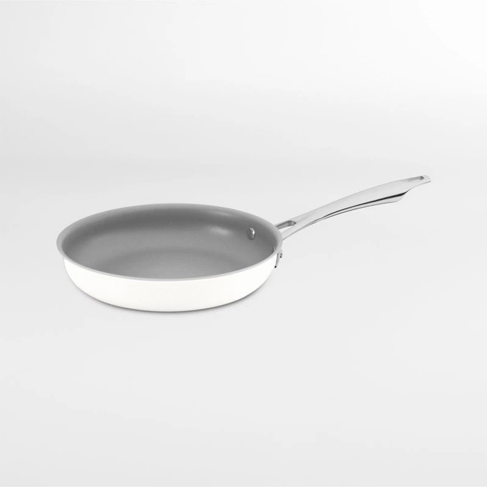 Cuisinart ® -Piece Matte White Stainless Steel Cookware Set