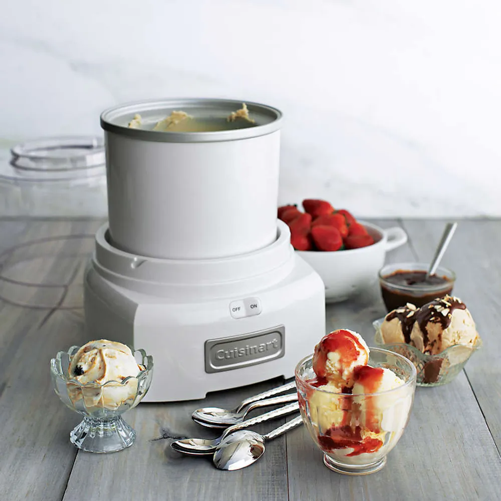 Cuisinart ® Frozen Yogurt, Sorbet and Ice Cream Maker White