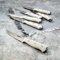Cuisinart ® White Triple Rivet 6-Piece Steak Knife Set