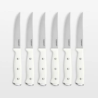 Cuisinart ® White Triple Rivet 6-Piece Steak Knife Set