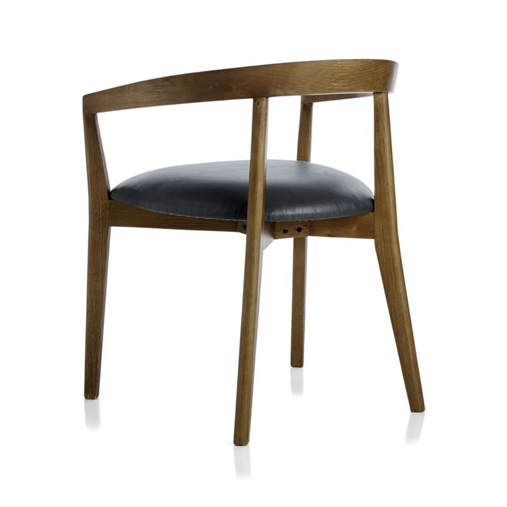Cullen Shiitake Oceana Round Back Dining Chair