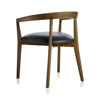 Cullen Shiitake Oceana Round Back Dining Chair