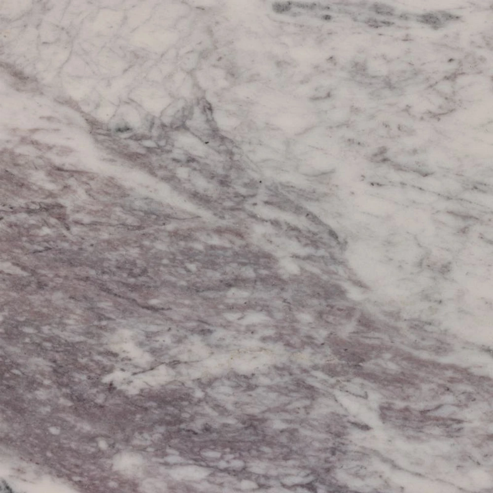 Damen Marble Coffee Table with Black Base