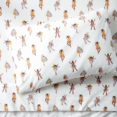 Stay Cool Dancer Organic Cotton Kids Twin Sheet Set