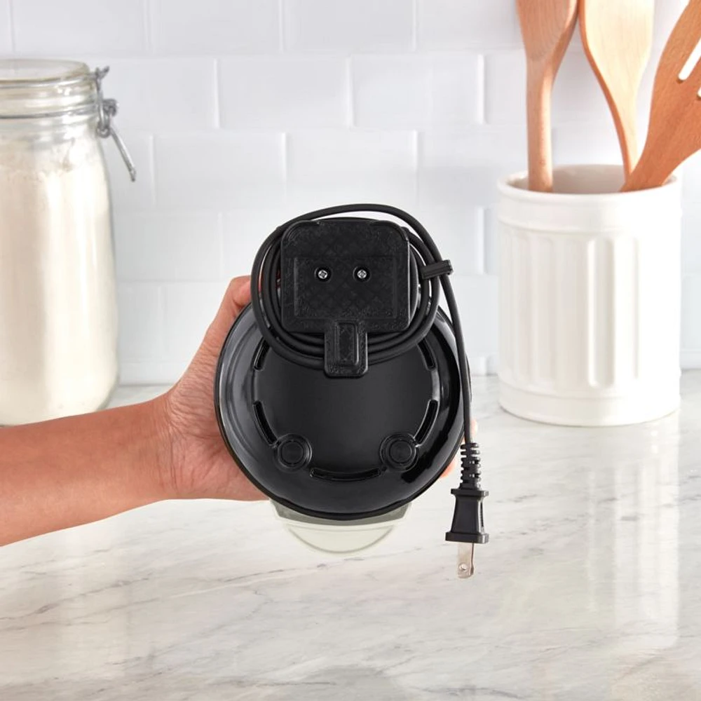Dash ® Cream Mini Waffle Maker with Ceramic Nonstick Plates