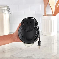 Dash ® Cream Mini Waffle Maker with Ceramic Nonstick Plates