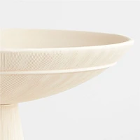 Plat Délicat Tall Pedestal Centerpiece Bowl with Taper Holder by Athena Calderone