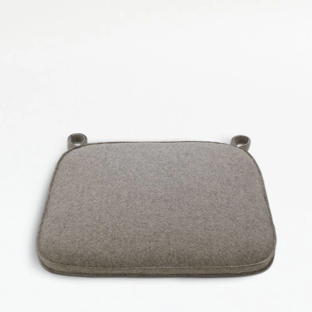 Delta Felt Grey Chair-Bar Stool Cushion