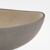 Didi Natural Recycled Clay Low Bowl by Eric Adjepong