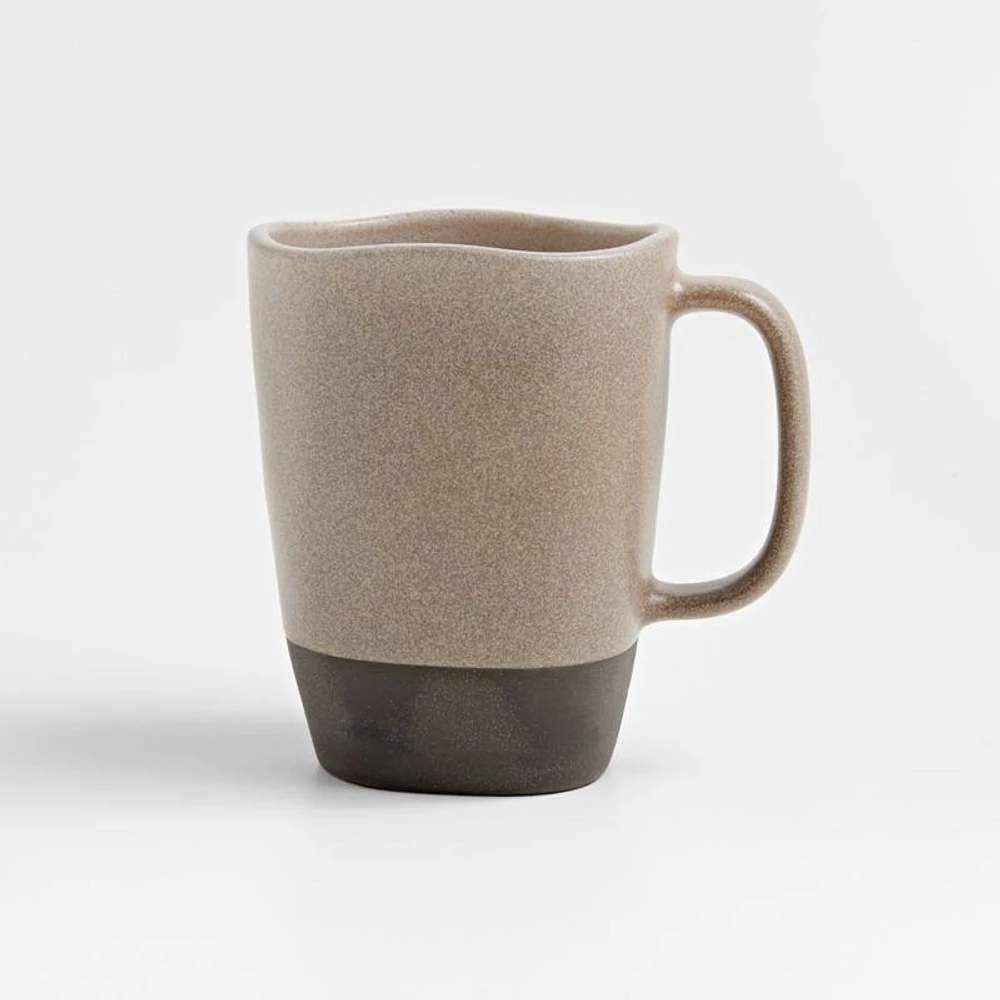 Didi 12.5-oz. Natural Recycled Clay Mug by Eric Adjepong