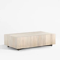 Dillon Ashen Walnut Wood 53" Rectangular Coffee Table