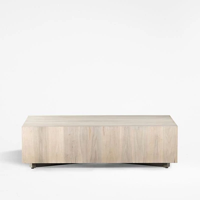 Dillon Ashen Walnut Wood 53" Rectangular Coffee Table