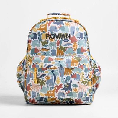 Dinosaur Friends Large Kids Backpack with Side Pockets