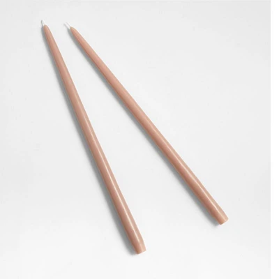 18" Dipped Spice Taper Candles, Set of 2 by Athena Calderone