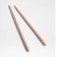 18" Dipped Spice Taper Candles, Set of 2 by Athena Calderone