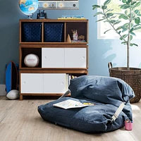 District Stackable 3-Cube Wood Bookcase