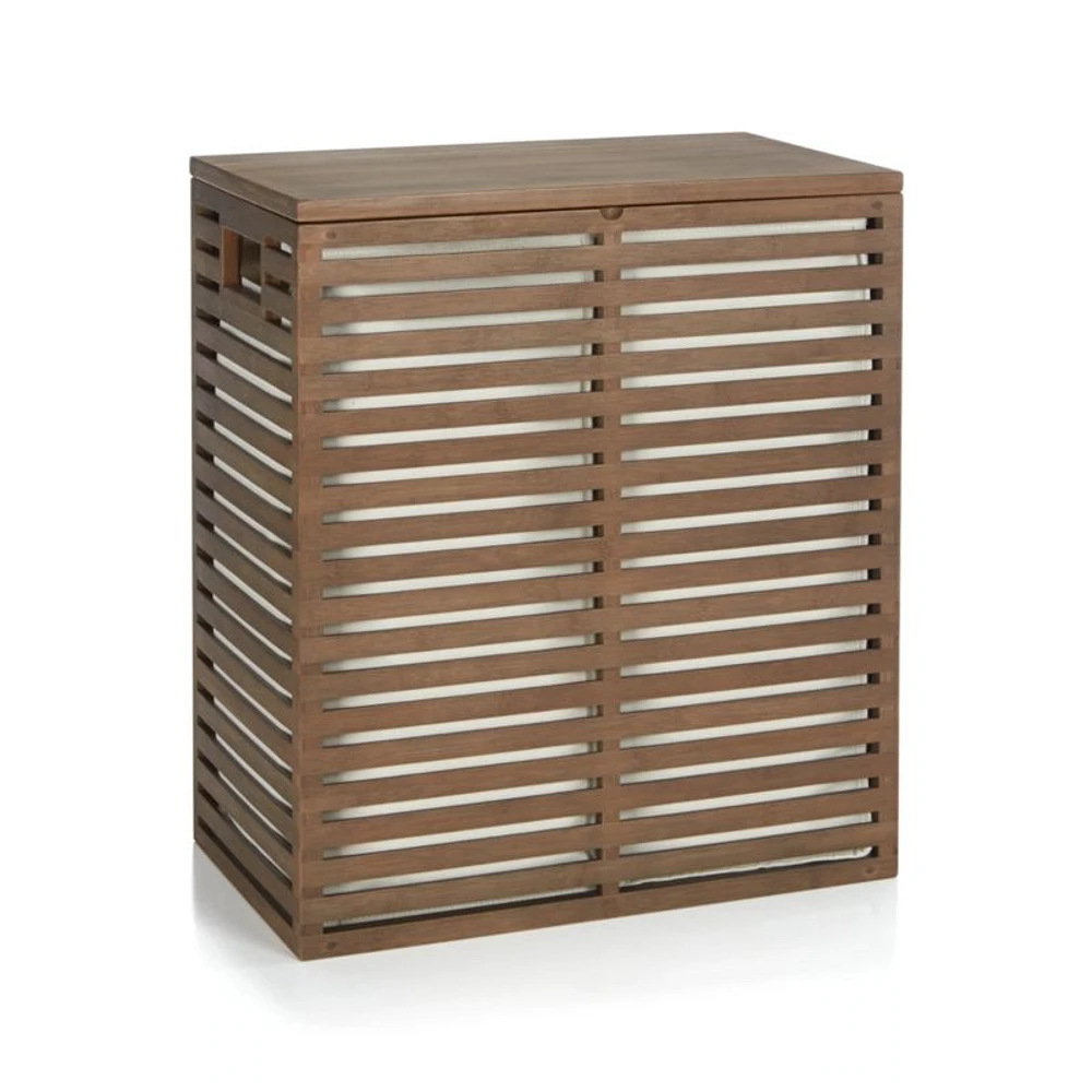 Dixon Bamboo Hamper with Liner