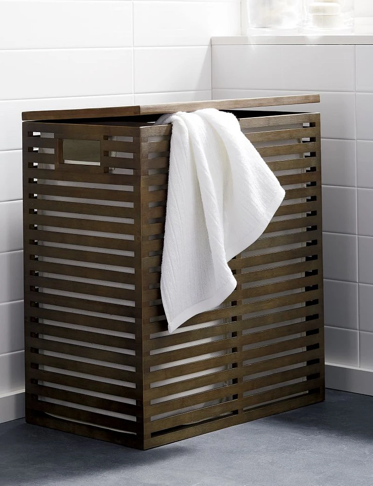 Dixon Bamboo Hamper with Liner