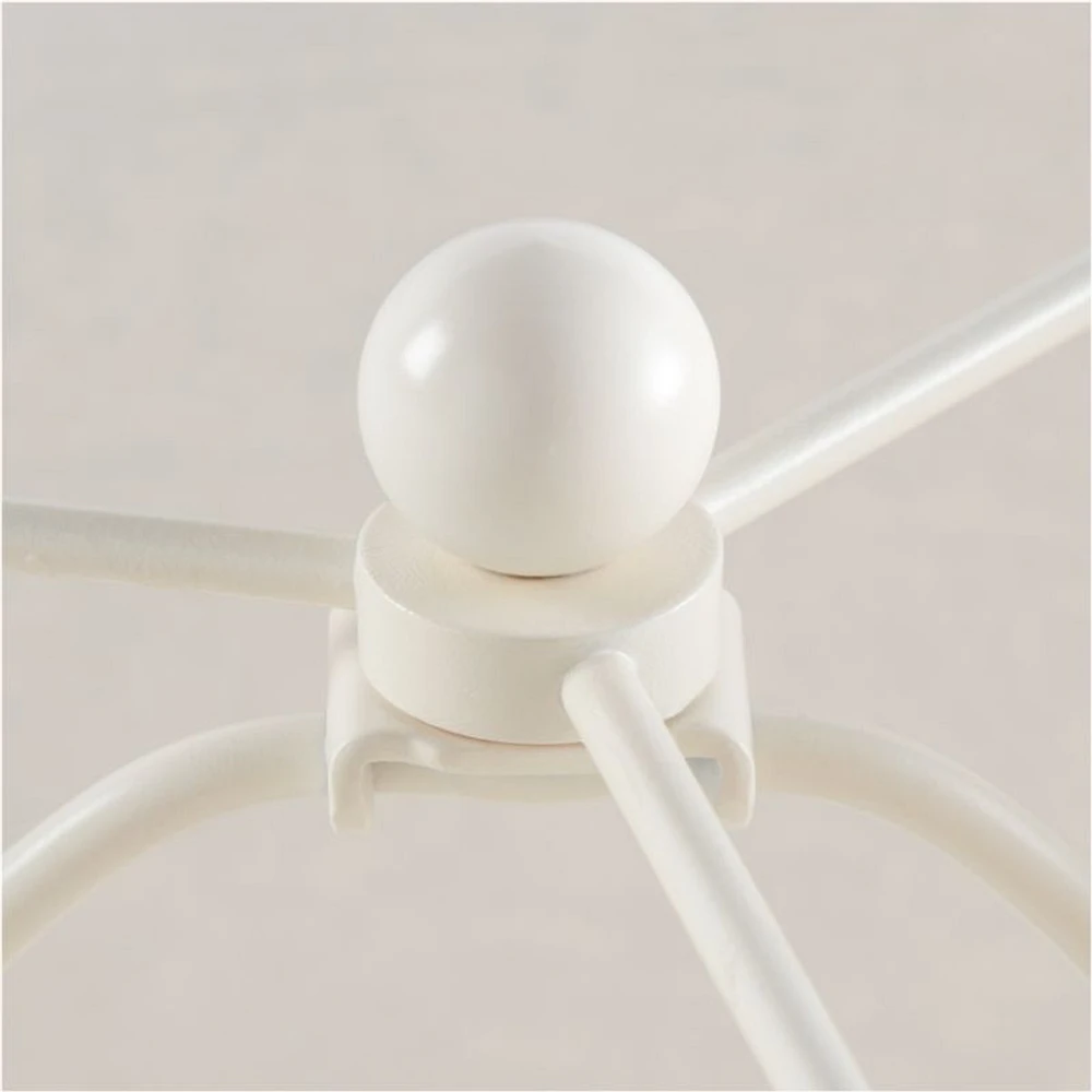 Dot White Ceramic Kids Table Lamp