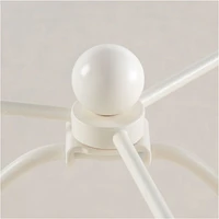 Dot White Ceramic Kids Table Lamp