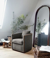 Drew Small Swivel Chair