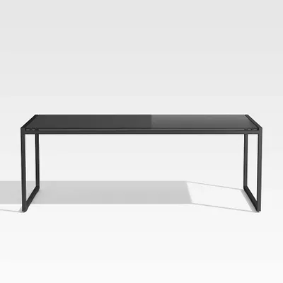 Clairemont Metal and Glass 30 Oval Coffee Table with Shelf + Reviews