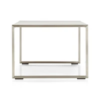 Dune Outdoor Coffee Table with Taupe Painted Glass