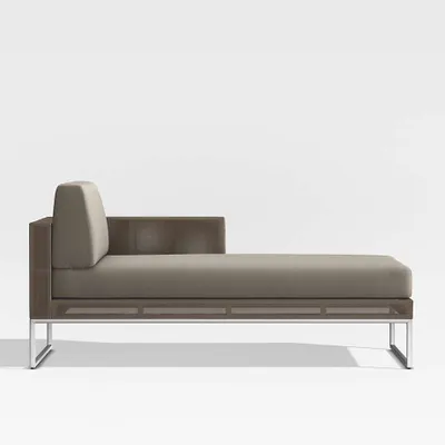 Replacement Taupe Cushion for Dune Right Arm Chaise Lounge