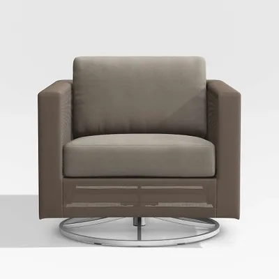 Replacement Taupe Cushion for Dune Swivel Lounge Chair