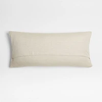Earl Arnold Cotton 36x16 Frothy Beige Throw Pillow Cover by Jake Arnold
