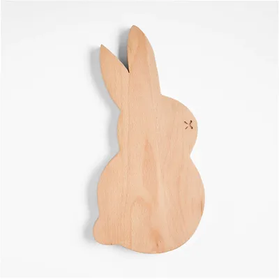 Wooden Easter Bunny Trivet