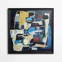 "Eclipse of Forms" 51.5"x51.5" Framed Wall Art Print